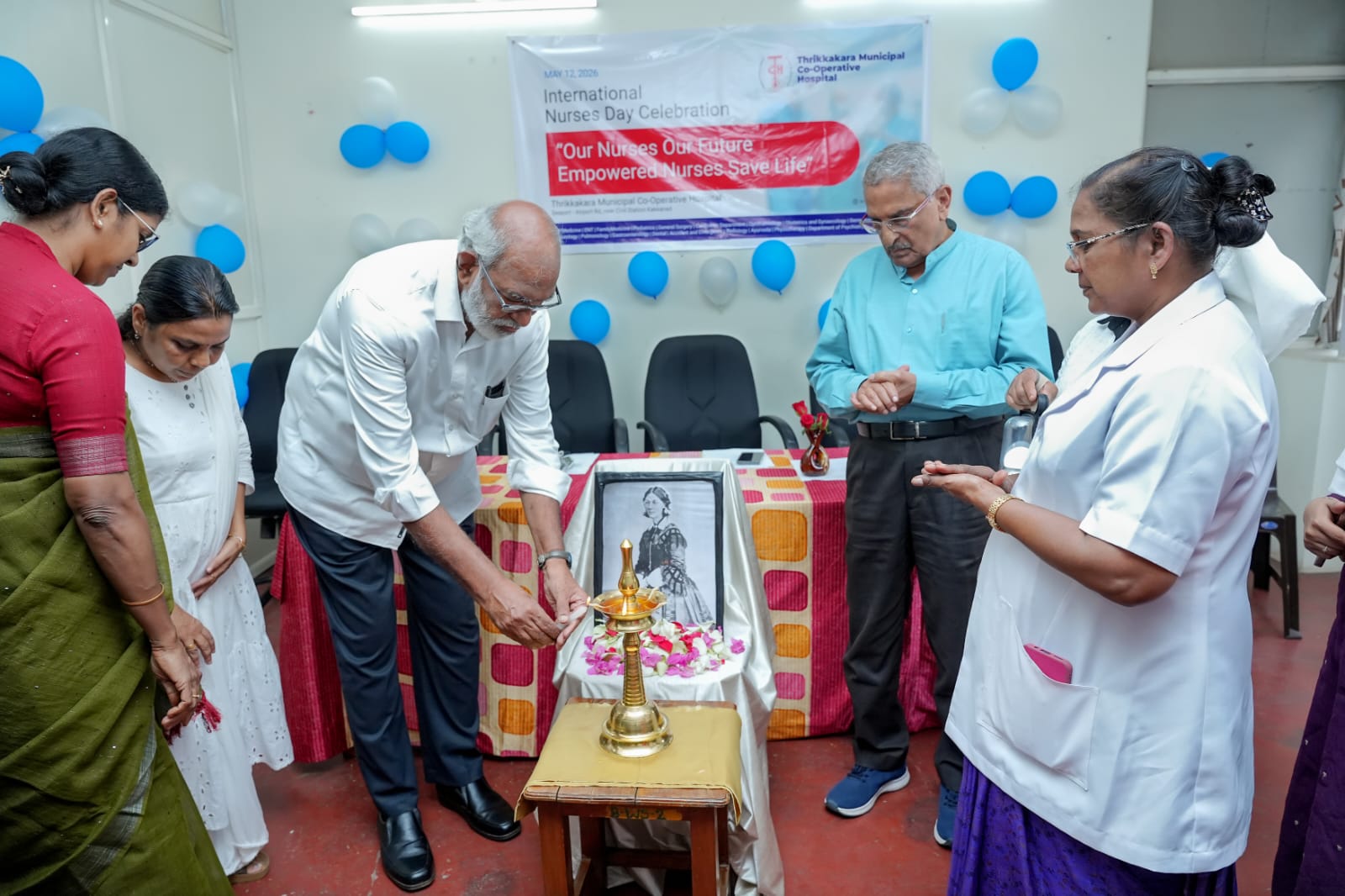 തൃക്കാക്കര മുനിസിപ്പൽ സഹകരണ ആശുപത്രിയിൽ അന്താരാഷ്ട്ര നഴ്സസ് ദിനാഘോഷം സംഘടിപ്പിച്ചു.
